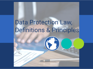 Compliance_Data Protection Law, Definitions and Principles