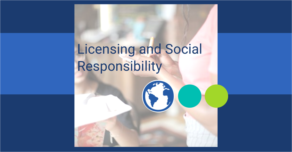 Customer Service_Licensing and Social Responsibility